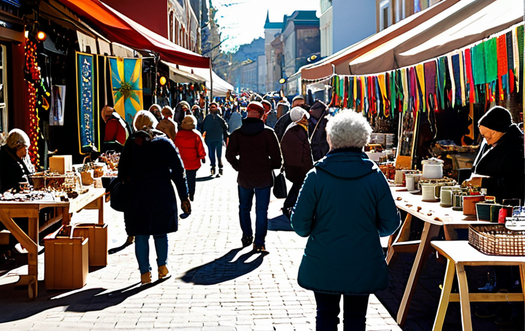 부족한 지역 자원을 활용한 정체성 강화 - **Prompt:** A vibrant community visioning workshop in a sunlit town hall. Residents of diverse ages ...