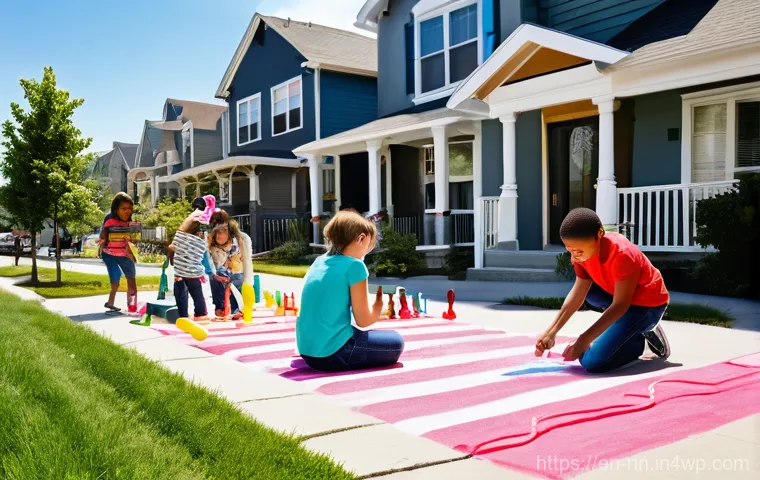 지역 정체성을 위한 커뮤니티 미팅 주최하기 - **Prompt:** A multi-generational group of diverse individuals actively tending to a vibrant communit...